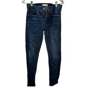 Loft Womens Modern‎ Skinny Jeans Dark Wash Size 27/4